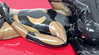 Deep Throat Fun with Dildo, Full - Alex Latex