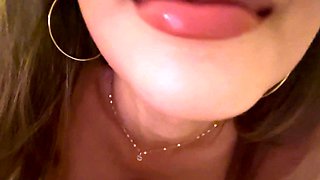 Awesome Teen With Big Boobs Dildo Masturbation