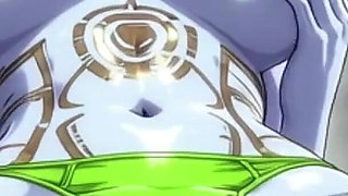 Gol Busty Anime Girl Waterfall Fantasy Nude