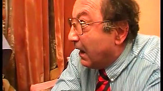 Two German Ladies Are Here to Please His Cock in Threesome