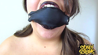 Gagged Nurse Sydney Begs - HD Wmv