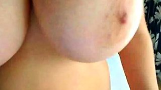 Big-Titted MILF's Webcam Show