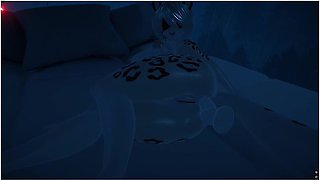VR Intimacy In A Futuristic Bed