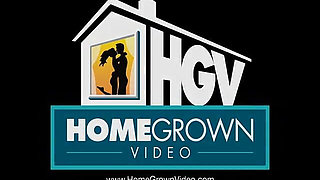 Small Tit Brunette Wanking with Two Sex Toys