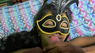 Shy Tamil Girl Trying Blowjob for First Time