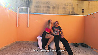 A Meeting Between a Slut and a Blind Man in the Square.