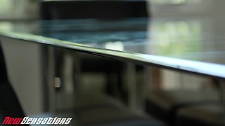 Asian Coed Kimora Quin Rides A Hard Cock Deep Inside