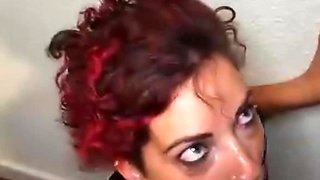 un gros bukkake a l hotel pour cette chienne