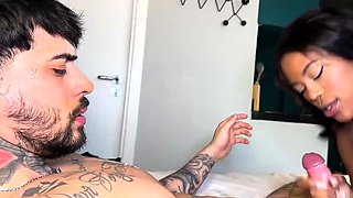 BRAZILIAN PORNSTAR LUANA COUTO DRINKS CUM AFTER hard-core