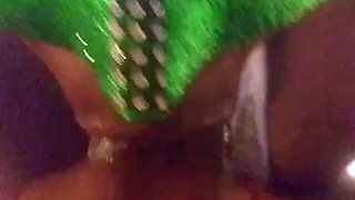 Messy Mouth in the Mask!