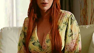 Throated - Inked Blondie Babe Throated Hard By Big Male stick