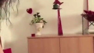 Tattooed big ass chick gets smashed on the bed