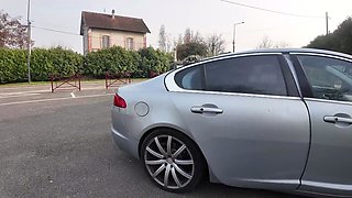 Unstoppable Mischievous French Amateur's Wild Public