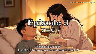 In Front of My Stepbrother's Prese, My Stepsister-in-law Actually Did Such a Thing to Me. Just Too Exciting. Episode 3 Ai-genera