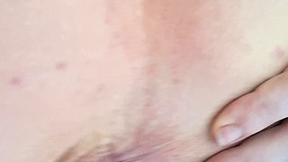 White MILF Piss on Her Feet and Anal and Vaginal Insertion