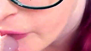 Huge Facial for Big Tits MILF