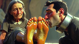 Man Devoted to Old Womens Feet in Asylum
