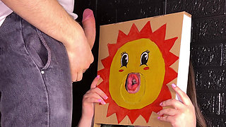 Gloryhole - Face-in-hole Board. I Fucked the Sun