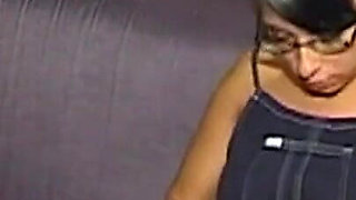 Glasses MILF Sucks Cock Then Gets Pussy Eaten