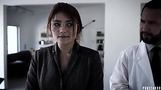 Pure Taboo Teen Loses Virginity to Doctor - Adria Rae First Time Fuck