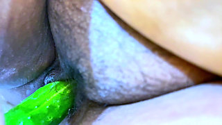 Who Understand My Pussy's Sexual Needs? Now I Can't Control My Sex & Use Cucumber as a Dick