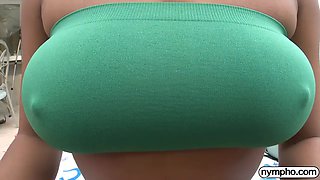 Nymphomaniac ebony sweetheart Nia Nacci gets Ass Fucked