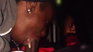 Her Lip Gloss Is Popping on My Dick