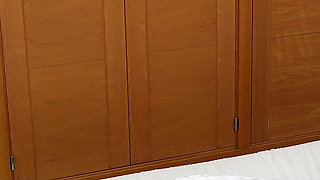 Wife's Horny Girlfriend Heard Us in the Morning and Sneaked in to Our Bedroom to Watch