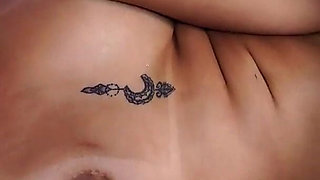 Big Tits Stepmom Shares Bed with Me After the Trip and What a Good Decision!