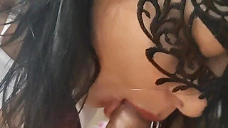 My sister-in-law dresses as a schoolgirl