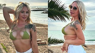 Horny Milf’s Blonde Solo Heat in a Big Curvy Fantasy