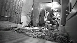 Naked stepmother (intimate voyeur home footage)