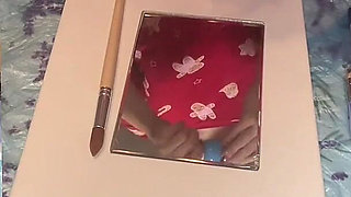 In Big Eyeglasses Asmr Acrylic Art Bloom in the Mist Part 1