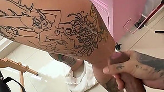 I Fuck My Client Before and After Tattooing Her