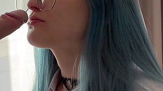 Hard Anal with Sexy Secretary in Glasses. Your Teacher's Maxed Out