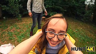 Hunt4k. she sucked a shaft and smooched her boyfriend after