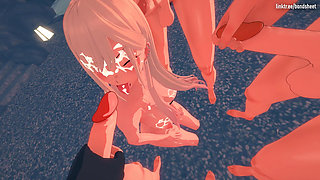 Marin Kitagawa Three Studs at a Beach Hideaway to Get a Sticky Bukkake