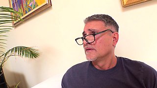Mature beauty shares intense daddy pleasure with passionate heat