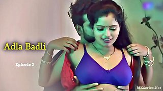 Indian Adla Badli Ignites Passionate Heat