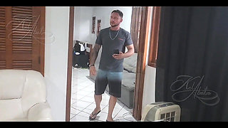 I Got Home and My Wife Was Having Sex with a Friend in the Kitchen I Fucked Both of Them Right There
