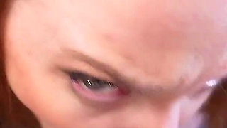 Dirty Cum Slut I Am! the Boy Girl Massive Facial Plaster
