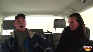 Girl Gets Picked up for Some Hot Action in a Van