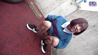 Wet-mark Wander as She Leaves a Shimmering Naughty Trail Wherever She Bares Herself 1/3