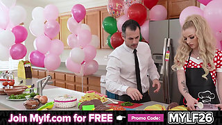 Hyley Winters and Brock Cook Up Something Special in the Kitchen