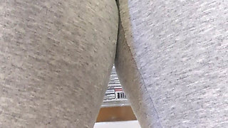 Desperately peed through my pants