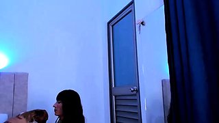 Jerking off shemale tranny solo play