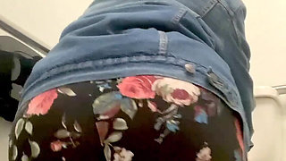 BBW Big Butt in Bathrooms