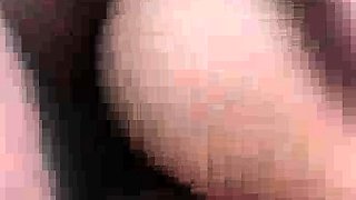 BBW Amateur w Huge pussy in BBC Interracial Video rr