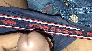 Young indian man alone