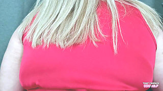 Aunty's Big Tits in Her New Satin Top (big Tits Ass Pussy Homemade Wife MILF PAWG GILF Fetish Amateur Mature)